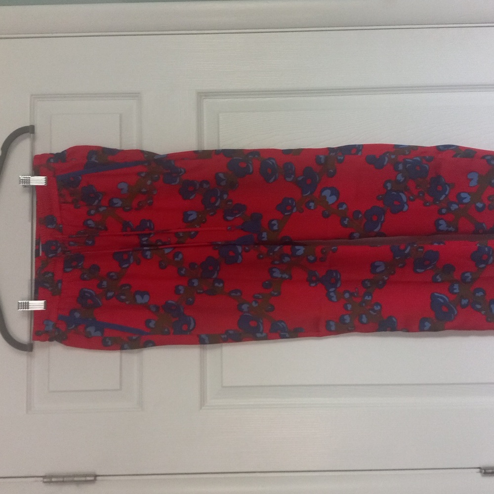 Red slacks